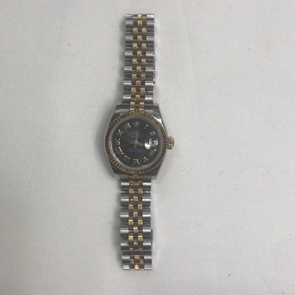 Women’s Rolex Datejust black Sunbeam Price Firm - Picture 4 of 7